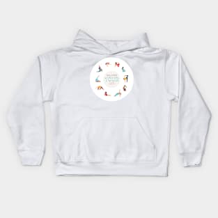 Balance Your Life Kids Hoodie